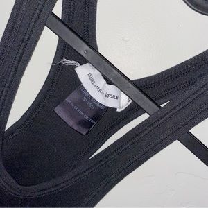 **SOLD** Isabel Marant Etoile tank top long ribbed black S